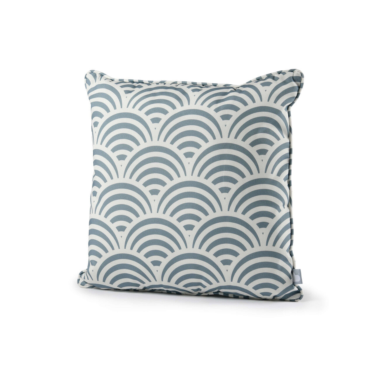 Maze - Pair Of Outdoor Scatter Cushion (50x50cm) - Shell Silver Blue product image