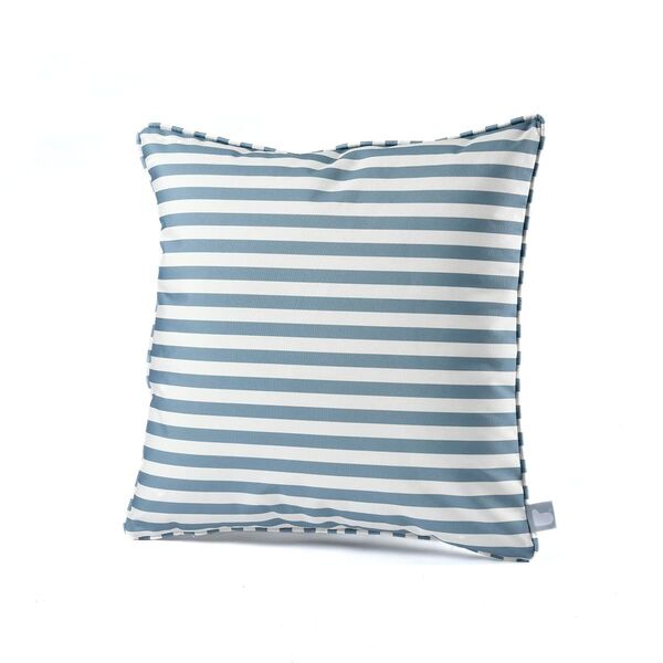 Maze - Pair Of Outdoor Scatter Cushion (50x50cm) - Pencil Stripe Sea Blue product image