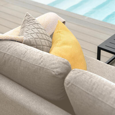 Maze - Outdoor Fabric Pulse Chaise Sofa Set - Oatmeal product image