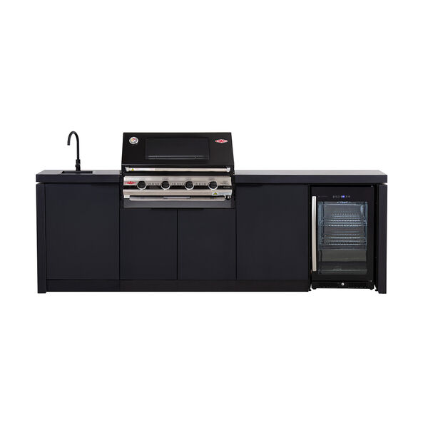 Beefeater Cabinex  - 3000E Series 4 Burner Classic Outdoor Kitchen - Black product image