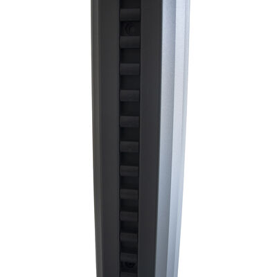 Maze - Aramis Solar LED 3.5m Round Rotating Cantilever Parasol with Base - Oil Green product image