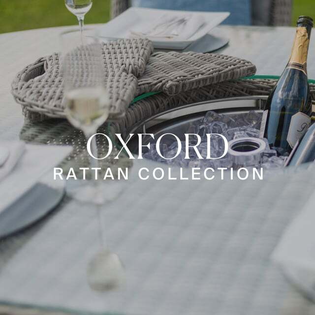 Maze - Oxford Venice 4 Seat Round Rattan Dining Set product image