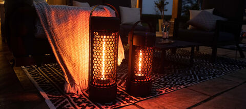 Maze - 800W Luna Medium & 1200W Luna Large Portable Electric Patio Heater
