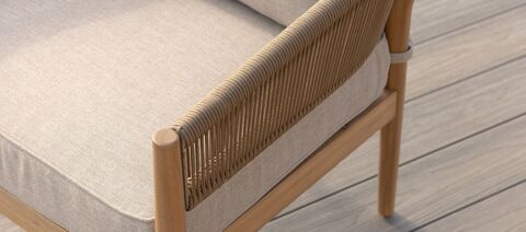 Maze - Porto Rope Weave Lounge Chair