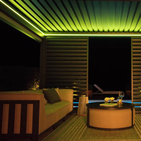 Pergola LED Lights - Yellow
