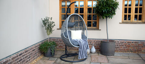 Maze - Ascot Rattan Hanging Chair