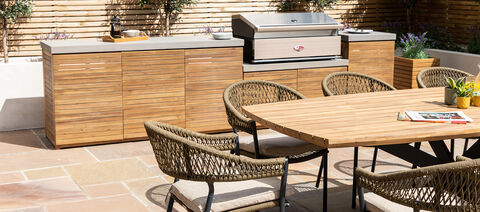 Maze - Bali Outdoor Kitchen Storage Unit Large Configuration